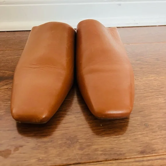 Seychelles Tan Leather Mules 7.5 - Picture 7 of 7